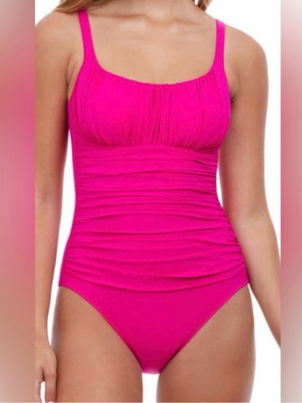 PROFILE BY GOTTEX Ruched A One Piece - Picture 2 of 9